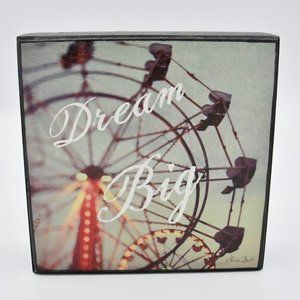 BOGO Dream Big Wood Decor
